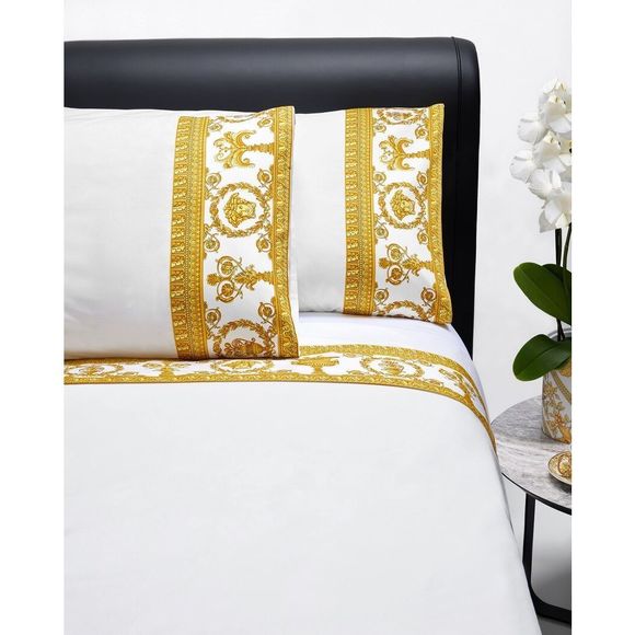 Versace Other - Versace Barocco Cotton 280-Thread Count 4-Piece Sheet Set